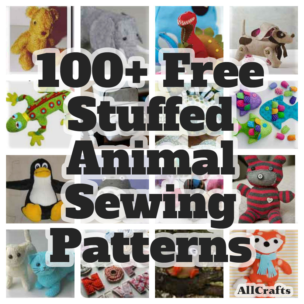 100+ Free Stuffed Animal Sewing Patterns – AllCrafts Free Crafts